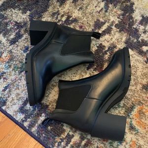 Camper K400327-004 Whitnee Ankle Boots Black Genuine Leather